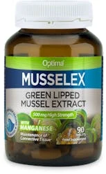 Optima Musselex 500mg Green Lipped Mussel Extract 90 Tablets