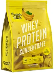 Protein World Whey Protein Concentrate Powder Banana Split 520g
