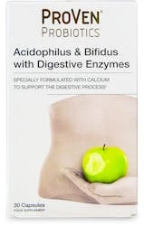 ProVen Probiotics Acidophilus & Bifidus With Digestive Enzyme 30 Capsules