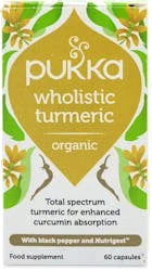 Pukka Wholistic Turmeric 60 Capsules