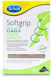 Scholl Softgrip C2 Thigh Natural Small