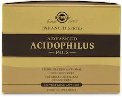 Solgar Advanced Acidophilus Plus 120 Capsules 1 Solgar Advanced Acidophilus Plus 120 Capsules