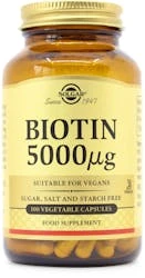 Solgar Biotin 5000µg 100 Capsules