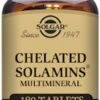 Solgar Chelated Solamins Multimineral 180 Tablets