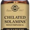 Solgar Chelated Solamins Multimineral Inc. Iodine 90 Tablets