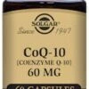Solgar Coq-10 60mg 60 Capsules