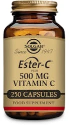 Solgar Ester-C Plus 500mg Vitamin C 250 Capsules