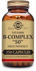 Solgar Formula Vitamin B-Complex "50" High Potency 250 Capsules