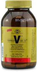 Solgar Formula Vm-75 Extra Potency 180 Tablets