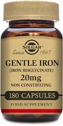 Solgar Gentle Iron 20mg 180 Capsules