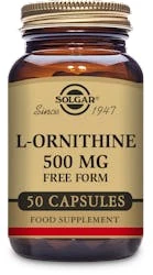 Solgar L-Ornithine 500mg 50 Capsules