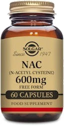 Solgar Nac (N-Acetyl Cysteine) 600mg 60 Capsules