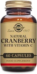 Solgar Natural Cranberry With Vitamin C 60 Capsules