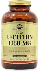 Solgar Soya Lecithin 1360mg 180 Softgels