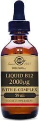 Solgar Sublingual Liquid B12 2000µg With B-Complex 59ml