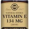 Solgar Vitamin E 134mg (200IU) 250 Softgels