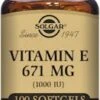 Solgar Vitamin E 671mg (1000IU) 100 Softgels