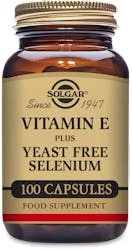 Solgar Vitamin E With Yeast Free Selenium 100 Capsules