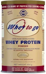 Solgar Whey To Go Protein Powder (Chocolate) 454g Powder