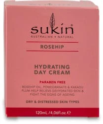 Sukin Rosehip Hydrating Day Cream 120ml
