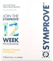 Symprove Live Bacteria Mango And Passion Fruit 500ml 4 Pack