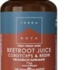 Terranova Beetroot Juice, Cordyceps & Reishi Powder 70g