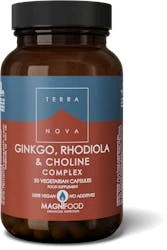 Terranova Ginkgo, Rhodiola & Choline Complex 50 Pack
