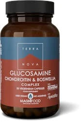 Terranova Glucosamine Chondroitin & Boswellia Complex 50 Capsules