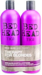 Tigi Bed Head Dumb Blonde Shampoo & Conditioner 750ml 2 Pack