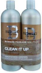 Tigi Bed Head For Men Clean Up Shampoo & Conditioner Duo 750ml 2 Pack