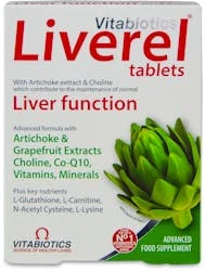 Vitabiotics Liverel 60 Tablets