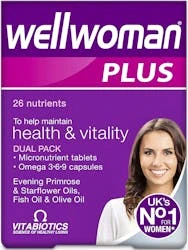 Vitabiotics Wellwoman Plus 56 Capsules