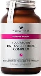 Wild Nutrition Food-Grown Breast Feeding Complex 90 Capsules