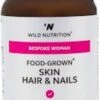 Wild Nutrition Food-Grown Skin, Hair & Nails 60 Capsules