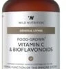 Wild Nutrition Food-Grown Vitamin C & Bioflavonoids 60 Capsules